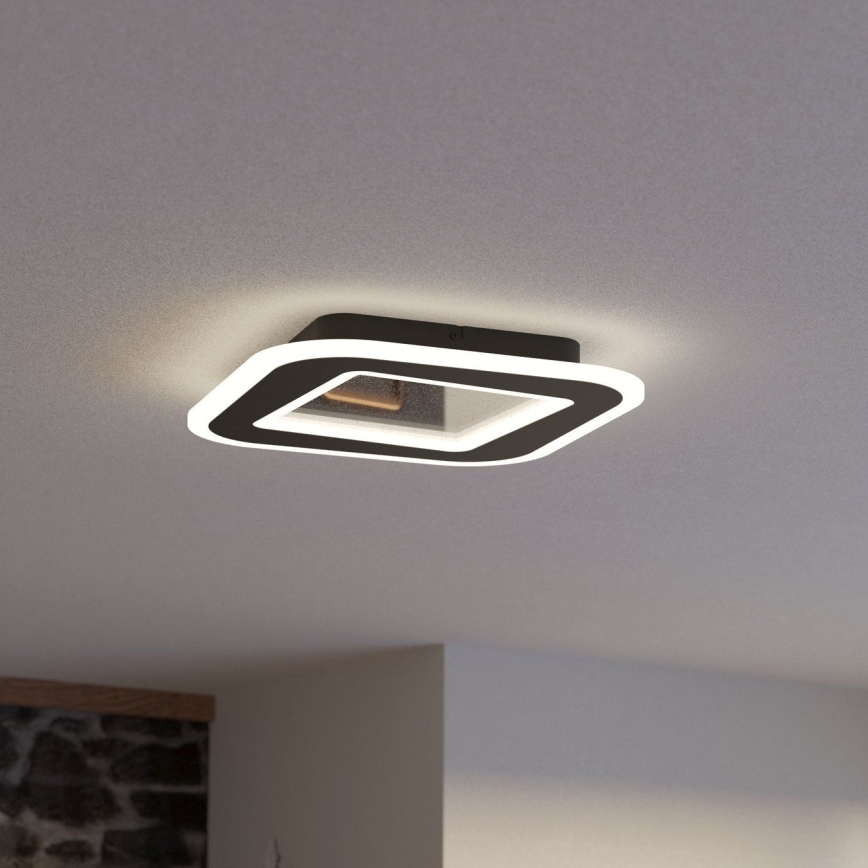 Eglo - LED Hämardatav laevalgusti LED/20W/230V 2700-6500K must + kaugjuhtimispult