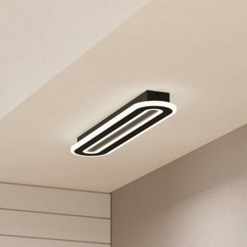 Eglo - LED Hämardatav laevalgusti LED/20W/230V 2700-6500K must + kaugjuhtimispult