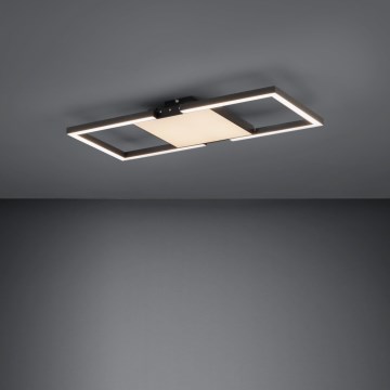 Eglo - LED Hämardatav laevalgusti LED/26,2W/230V 2700-6500K must + kaugjuhtimispult