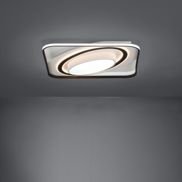 Eglo - LED Hämardatav laevalgusti LED/28W/230V+LED/13W+ LED/2,8W 3000-6500K must + kaugjuhtimispult