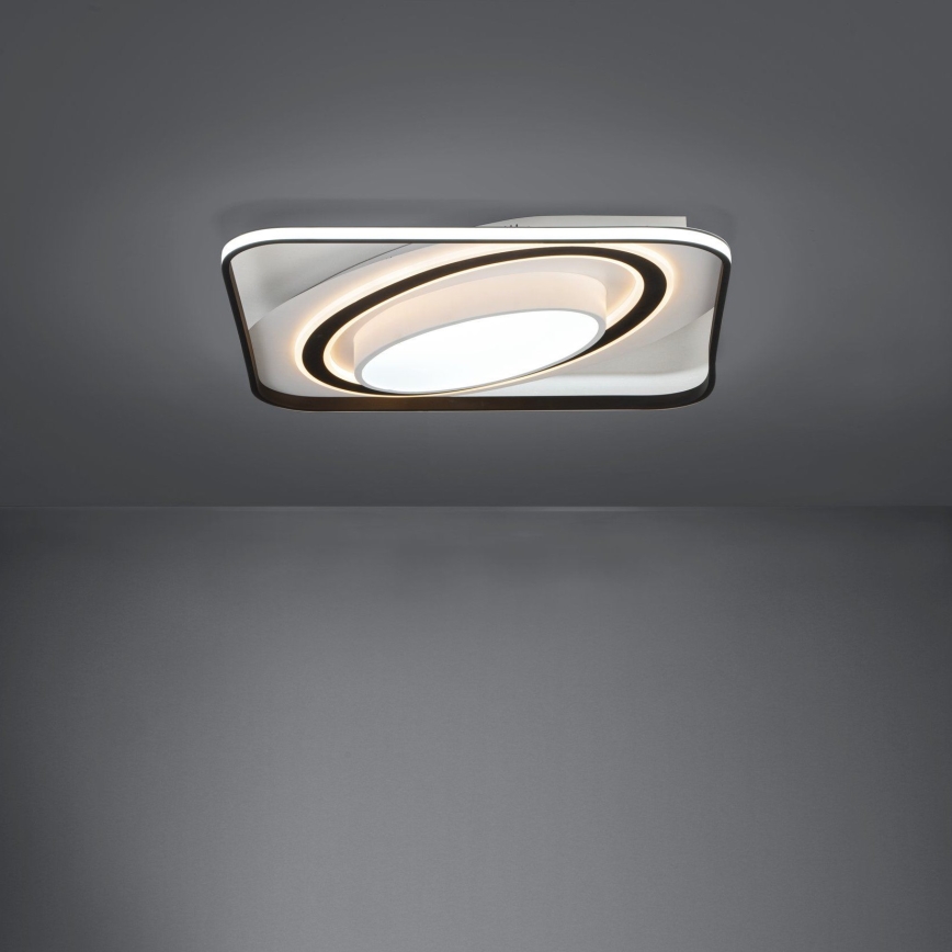 Eglo - LED Hämardatav laevalgusti LED/28W/230V+LED/13W+ LED/2,8W 3000-6500K must + kaugjuhtimispult