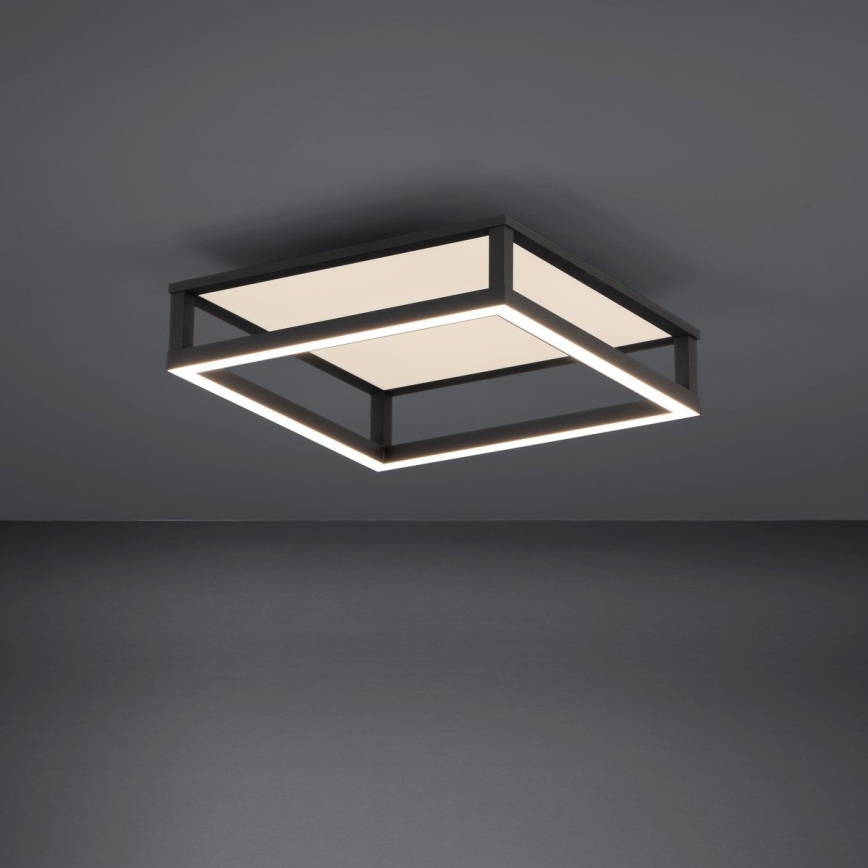 Eglo - LED Hämardatav laevalgusti LED/29,4W/230V 2700-6500K must + kaugjuhtimispult