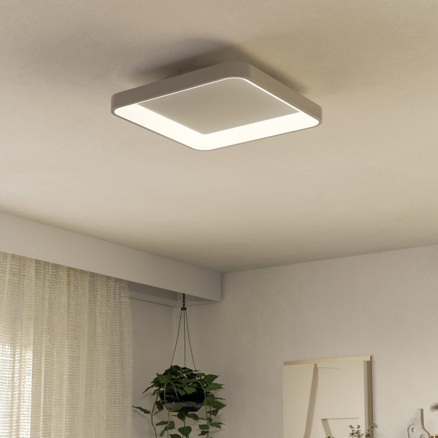 Eglo - LED Hämardatav laevalgusti LORETELLO LED/12W/230V valge + kaugjuhtimispult