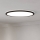 Eglo - LED Hämardatav laevalgusti vannituppa LED/16,8W/230V 2700-6500K d. 50 cm IP44 must + kaugjuhtimispult
