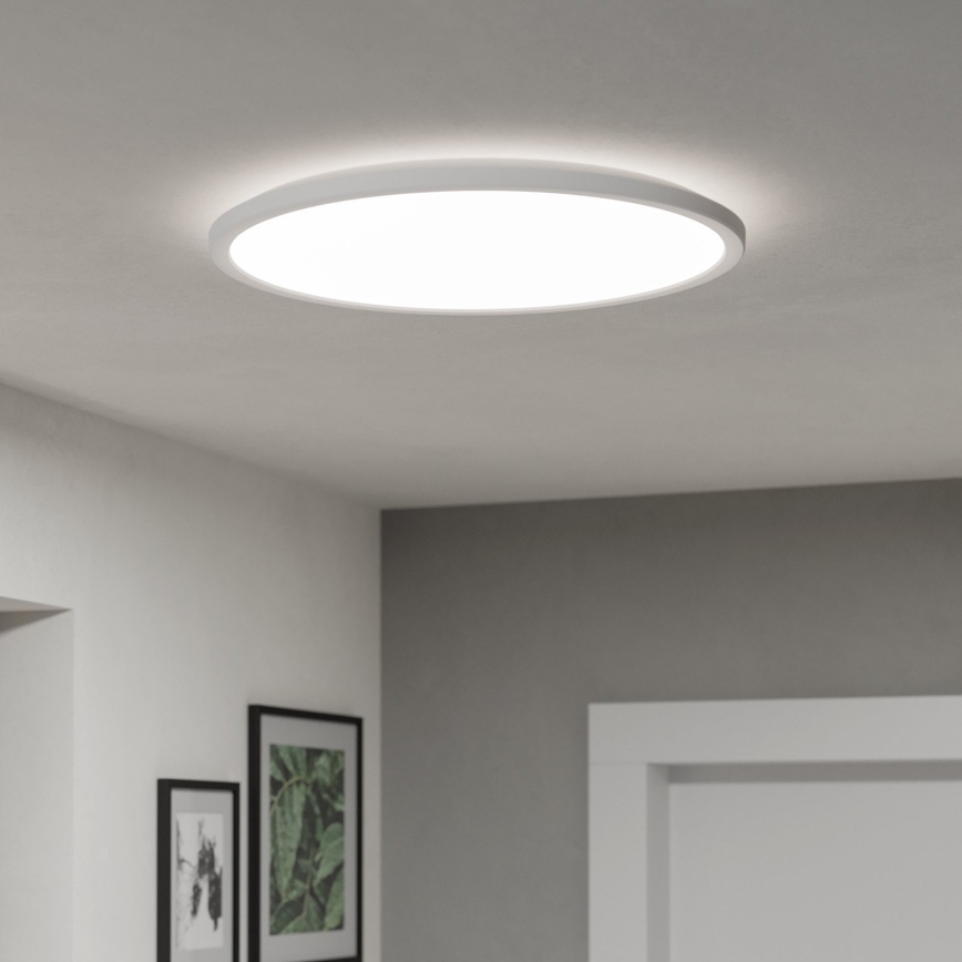 Eglo - LED Hämardatav laevalgusti vannituppa LED/16,8W/230V 2700-6500K pr.50 cm IP44 valge + kaugjuhtimispult