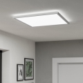 Eglo - LED Hämardatav laevalgusti vannituppa LED/17W/230V 2700-6500K 50x50 cm IP44 valge + kaugjuhtimispult