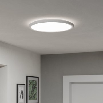 Eglo - LED Hämardatav laevalgusti vannituppa LED/18,5W/230V 2700-6500K d. 38,9 cm IP44 valge + kaugjuhtimispult