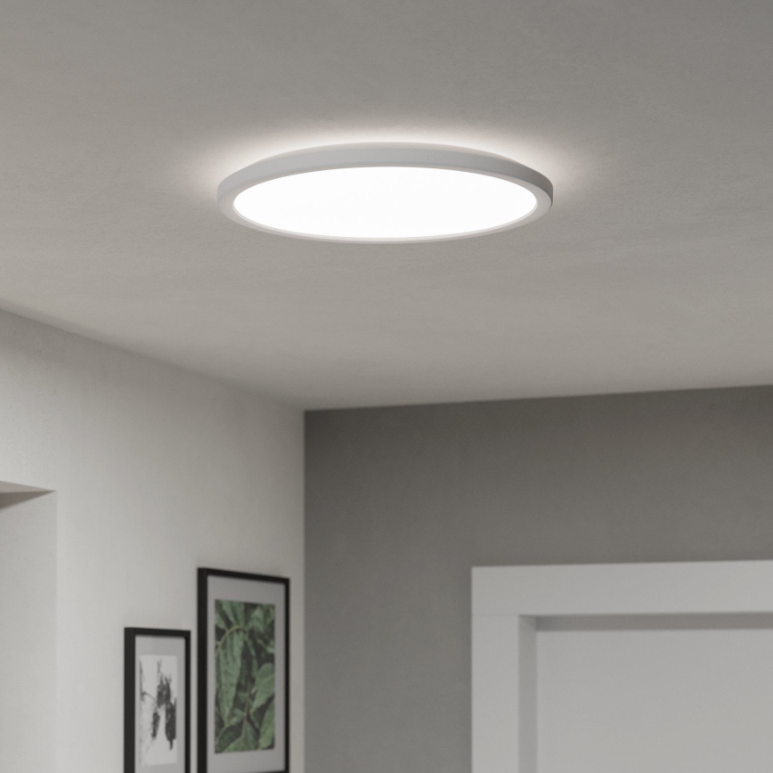 Eglo - LED Hämardatav laevalgusti vannituppa LED/18,5W/230V 2700-6500K d. 38,9 cm IP44 valge + kaugjuhtimispult