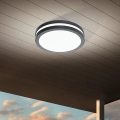 Eglo - LED Hämardatav laevalgusti vannituppa LOCANA-C LED/14W/230V Bluetooth IP44 antratsiit