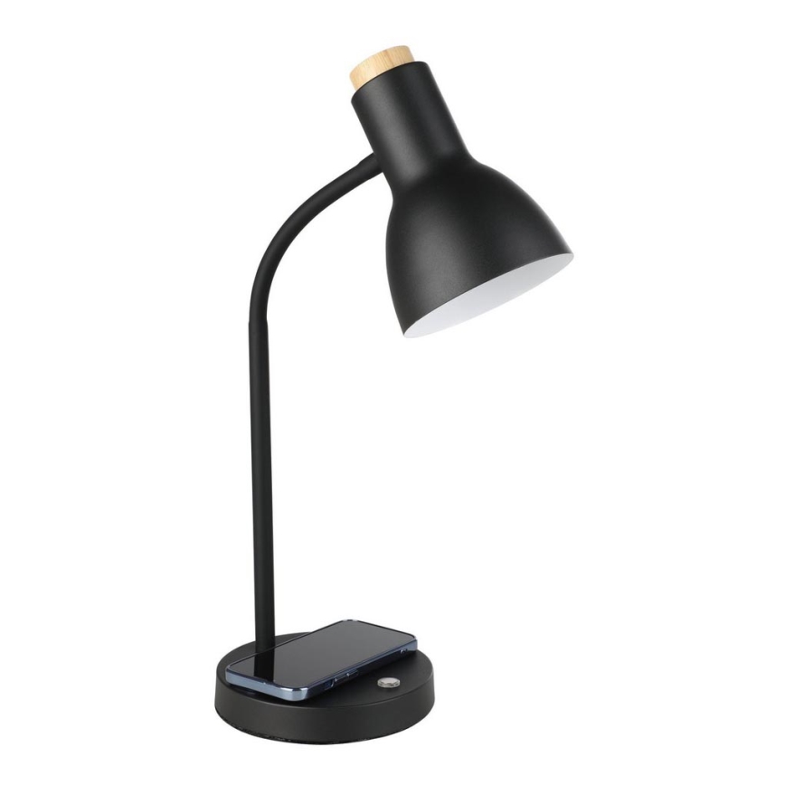 Eglo - LED Hämardatav laualamp juhtmevaba laadijaga LED/5,5W/230V
