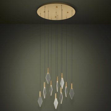 Eglo - LED Hämardatav lühter 10xLED/3W/230V 3000K d. 58 cm kuldne
