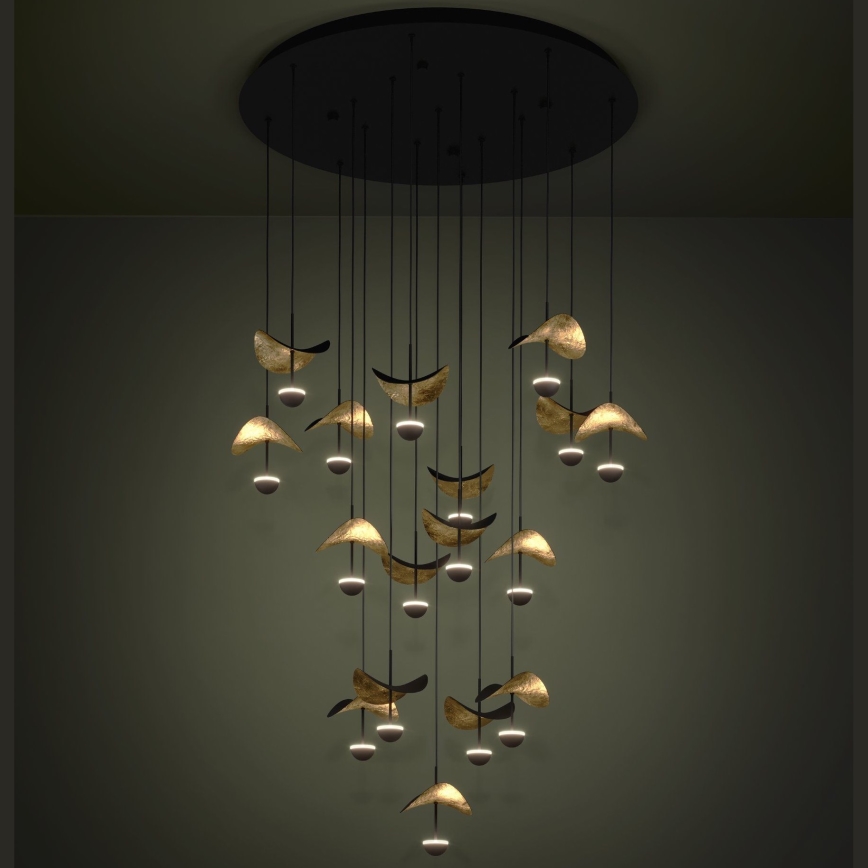 Eglo - LED Hämardatav lühter 17xLED/2,3W/230V 3000K d. 78 cm