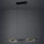Eglo - LED Hämardatav lühter 2xLED/12,5W/230V + LED/15,5W 3000K must