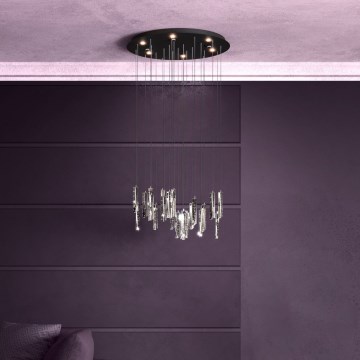 Eglo - LED Hämardatav lühter 6xLED/4,2W/230V 3000K läbipaistev