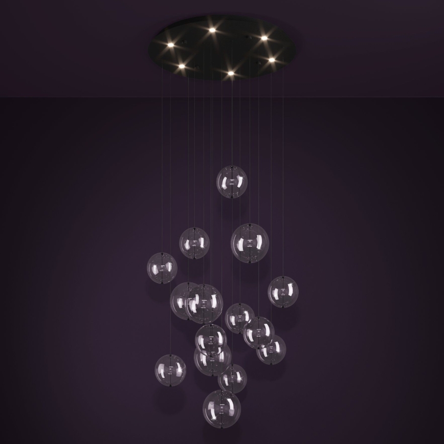Eglo - LED Hämardatav lühter 6xLED/4,2W/230V 3000K läbipaistev