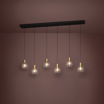 Eglo - LED Hämardatav lühter 6xLED/5,4W/230V 3000K kuldne