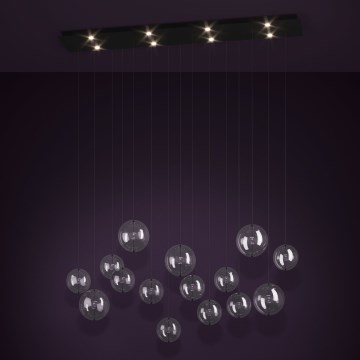 Eglo - LED Hämardatav lühter 8xLED/4,2W/230V 3000K läbipaistev
