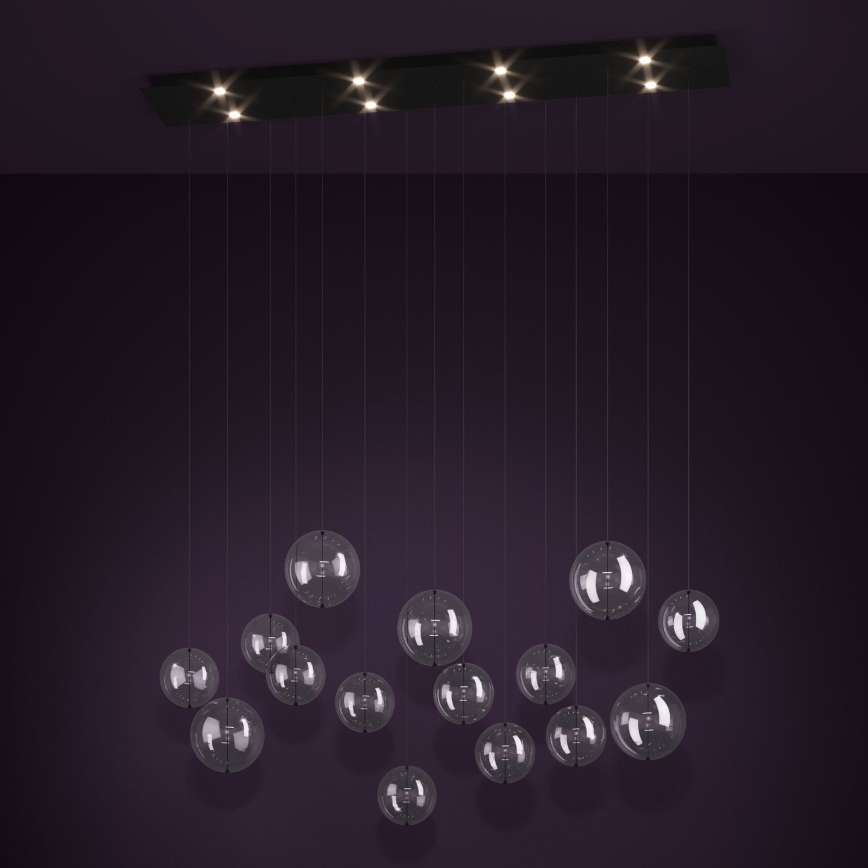 Eglo - LED Hämardatav lühter 8xLED/4,2W/230V 3000K läbipaistev