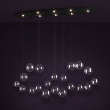Eglo - LED Hämardatav lühter 8xLED/4,2W/230V 3000K läbipaistev