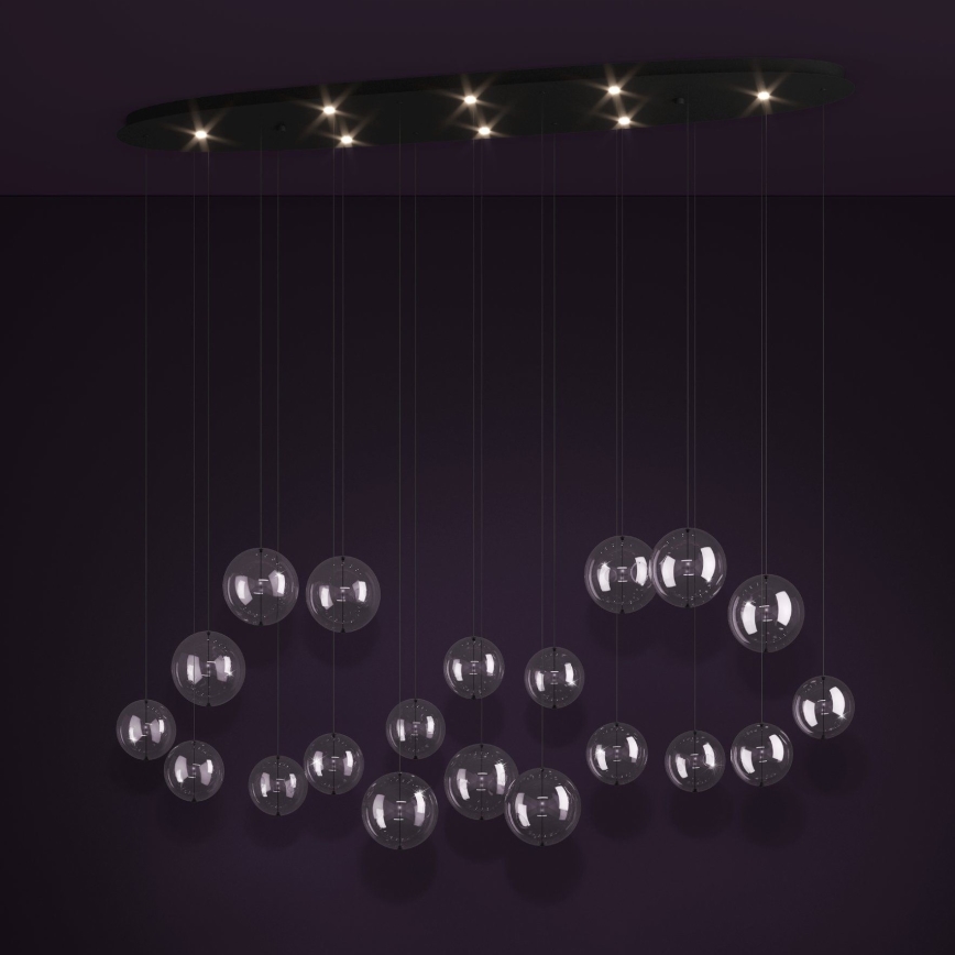 Eglo - LED Hämardatav lühter 8xLED/4,2W/230V 3000K läbipaistev