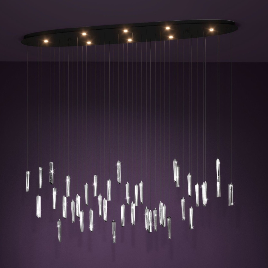 Eglo - LED Hämardatav lühter 8xLED/4,2W/230V 3000K läbipaistev