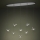 Eglo - LED Hämardatav lühter 8xLED/4,2W/230V 3000K läikiv kroom