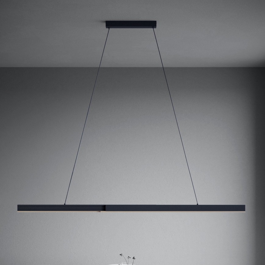 Eglo - LED Hämardatav lühter LED/20W/230V 3000K must