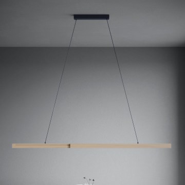 Eglo - LED Hämardatav lühter LED/21W/230V 3000K pruun
