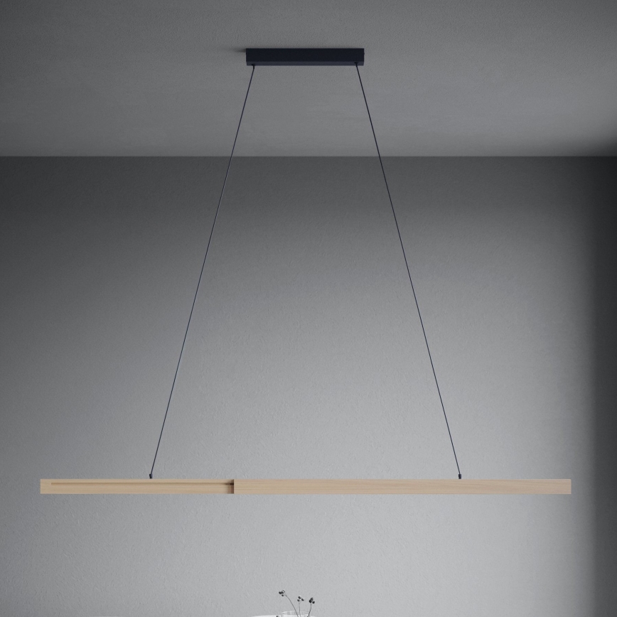Eglo - LED Hämardatav lühter LED/21W/230V 3000K pruun