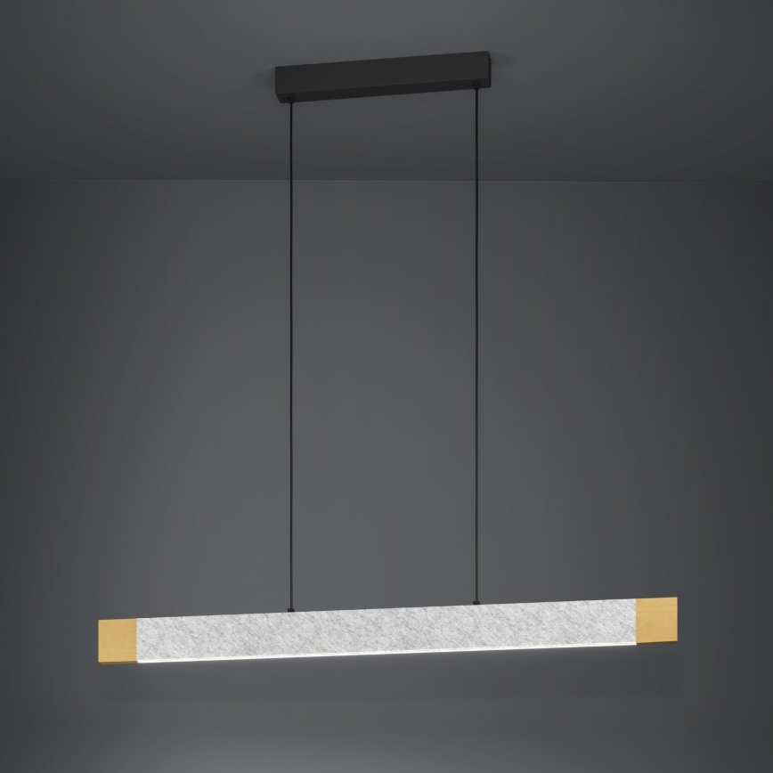Eglo - LED Hämardatav lühter LED/22,2W/230V 3000K pruun/hall