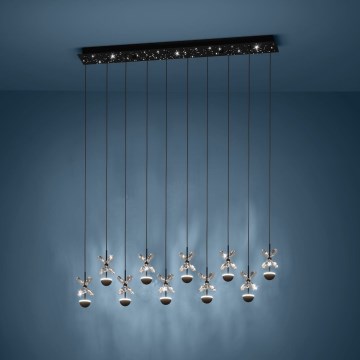 Eglo - LED Hämardatav lühter LED/23W/230V 3000K must