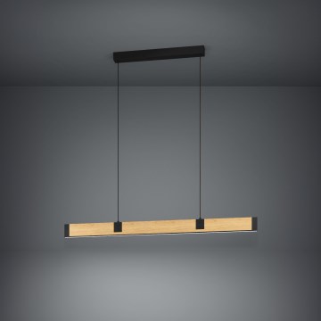 Eglo - LED Hämardatav lühter LED/28,8W/230V 3000K must/pruun