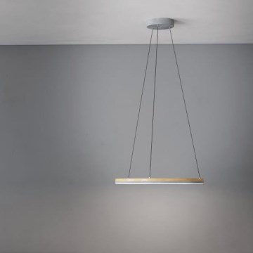 Eglo - LED Hämardatav lühter LED/36W/230V 3000K hall/tamm