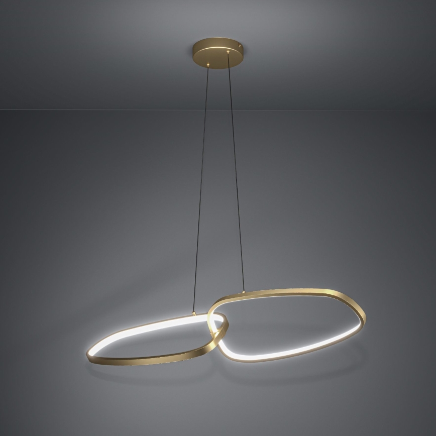 Eglo - LED Hämardatav lühter LED/37,5W/230V 3000K kuldne