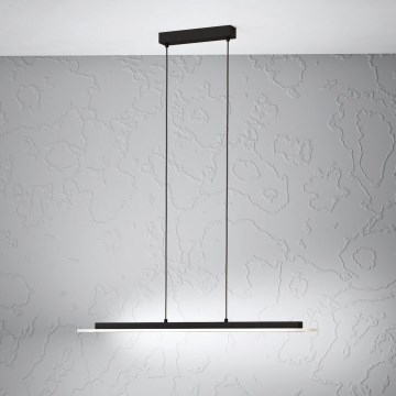 Eglo - LED Hämardatav lühter LED/57,5W/230V 3000K must + kaugjuhtimispult