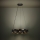 Eglo - LED Hämardatav lühter LED/72W/230V 3000K must/kuldne