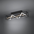 Eglo - LED Hämardatav pinnale kinnitatav lühter LED/45W/230V 2700-6500K must/kuldne + kaugjuhtimispult