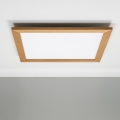 Eglo - LED Hämardatav pinnale kinnitatav valguspaneel SALOBRENA-CL WOOD LED/31W/230V 2700-6500K 64x64 cm pruun