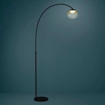 Eglo - LED-hämardatav põrandalamp LED/5,8W/230V 2200-6500K beež/suitsune + kaugjuhtimispult