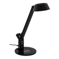 Eglo - LED Hämardatav puutetundlik laualamp juhtmevaba laadimisega LED/4,8W/230V must