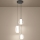 Eglo - LED hämardatav rippvalgusti kaablil LED/7W/230V + 2xLED/5,5W + 3xLED/1,6W 2200-6500K must kroom