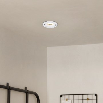 Eglo - LED Hämardatav süvistatav valgusti/4,9W/230V valge