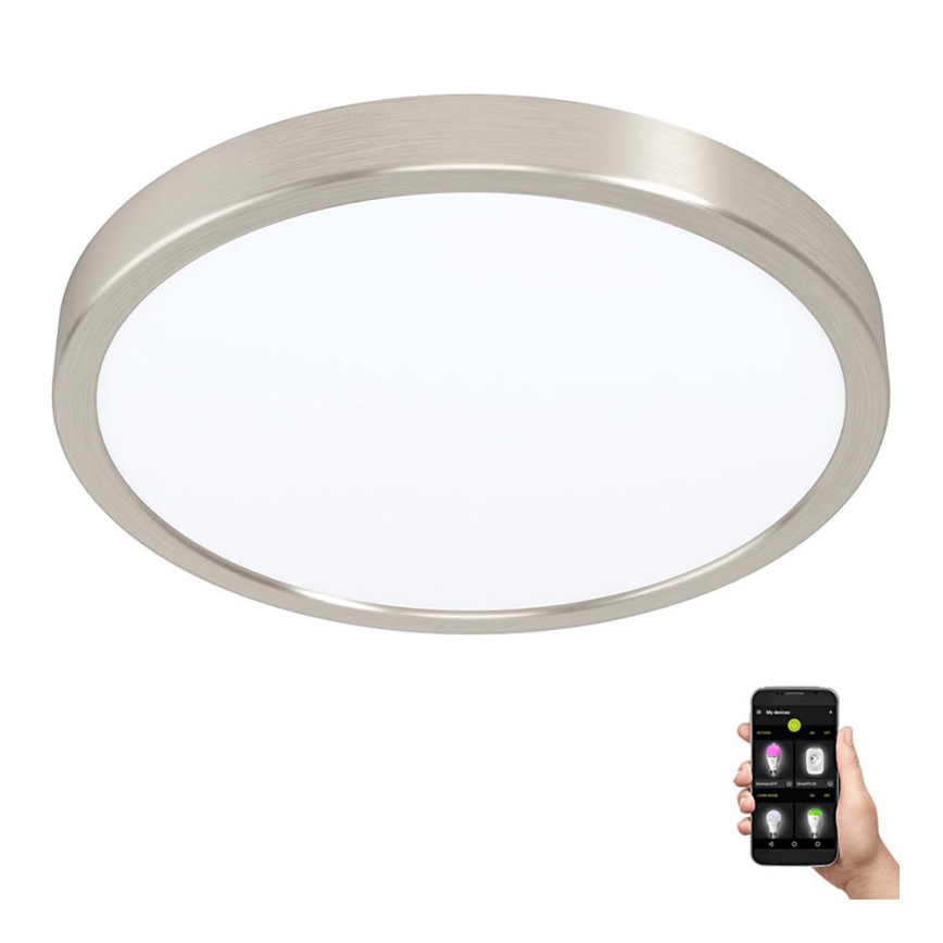 Eglo - LED Hämardatav vannitoa laevalgusti LED/19,5W/230V 2700-6500K IP44 ZigBee läbimõõt 28,5 cm