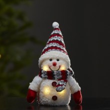 Eglo - LED Jõulukaunistus 4xLED/0,06W/3xAAA lumememm