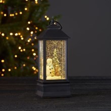 Eglo - LED Jõuluteemaline valguskaunistus 1xLED/0,064W/3xAAA must