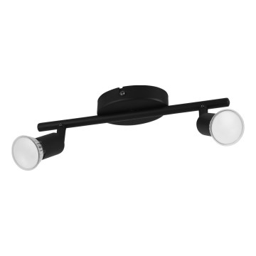 Eglo - LED Kohtvalgusti 2xGU10/2,8W/230V 3000K must