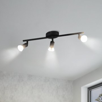 Eglo - LED Kohtvalgusti 3xGU10/2,8W/230V 3000K must