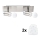 Eglo - LED Kohtvalgusti MY CHOICE 2xE14/4W/230V matt kroom/valge