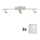 Eglo - LED Kohtvalgusti MY CHOICE 3xE14/40W/230V matt kroom/valge