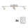 Eglo - LED Kohtvalgusti MY CHOICE 3xE14/40W/230V matt kroom/valge
